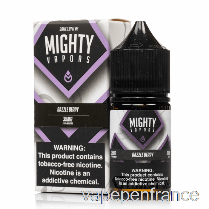 Dazzle Berry - Sels De Vapeurs Puissantes - Stylo Vape 30 Ml 35 Mg